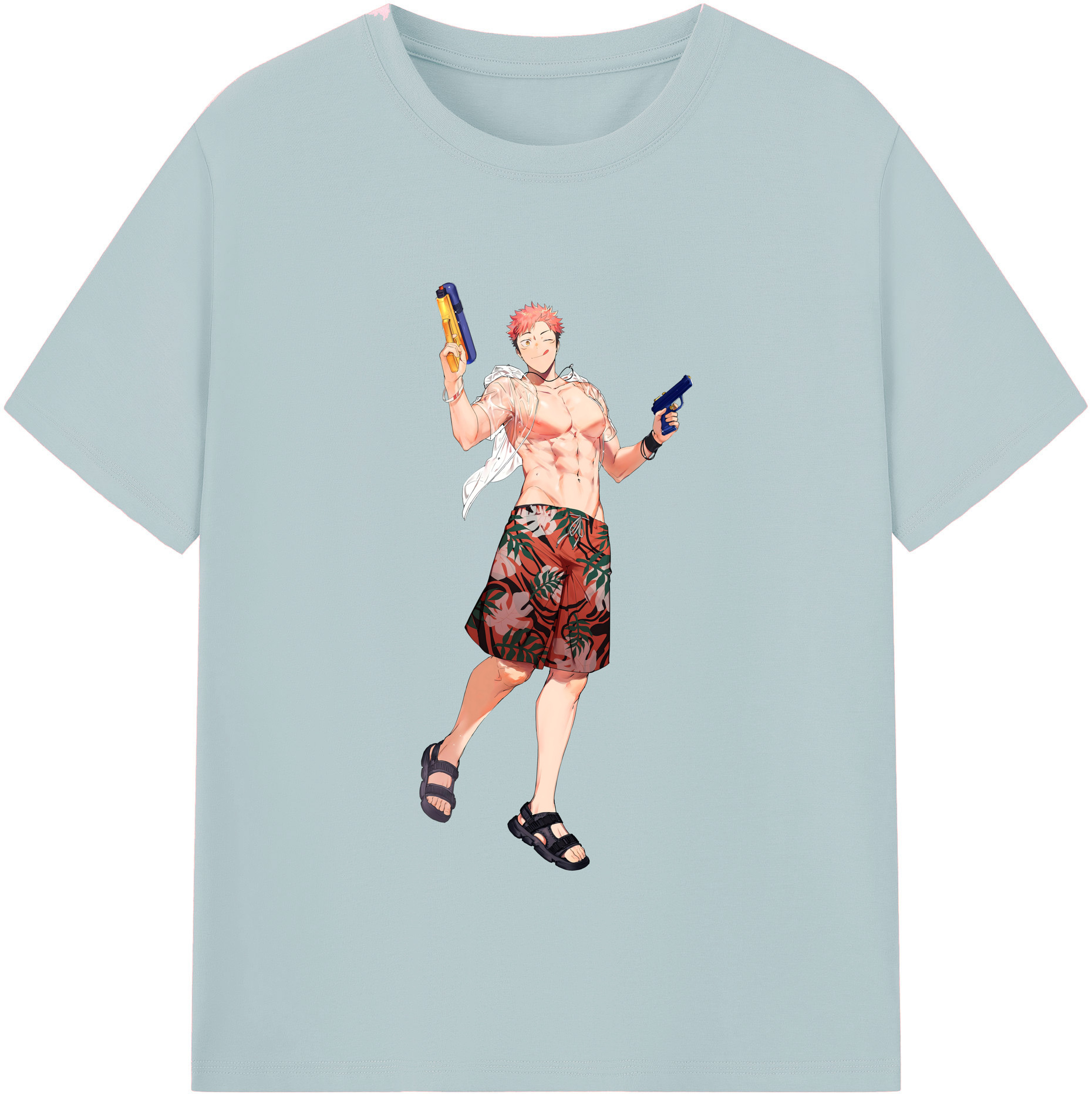 （画像用） 呪術廻戦 Jujutsu Kaisen 綿100％半袖Tシャツ（フロントプリント）